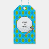 Golf Feest Cadeaulabel (Voorkant)