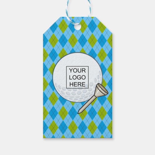 Golf Feest Cadeaulabel (Voorkant)