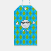 Golf Feest Cadeaulabel (Achterkant)