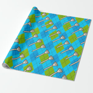 Golf Feest Cadeaupapier