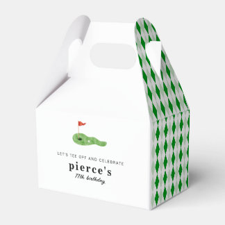 Golf Feest Favor Dozen Bedankdoosjes