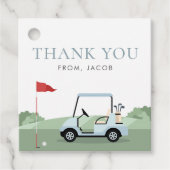 Golf Feest Favoritielabels Bedankjes Labels (Voorkant)