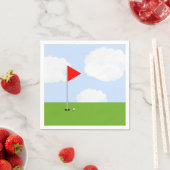 Golf feest papieren servetten (Insitu)