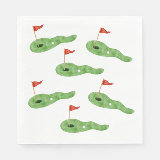 Golf Feest Servetten (Voorkant)