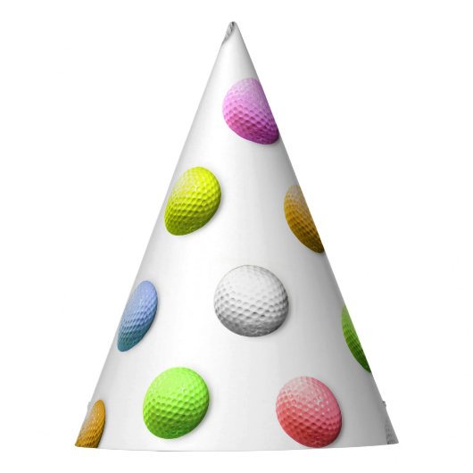 Golf Feesthoedjes (Voorkant)