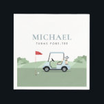 Golf Feestservetten Servet<br><div class="desc">Golf Servetten</div>