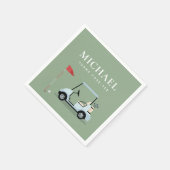 Golf Feestservetten Servet (Hoek)