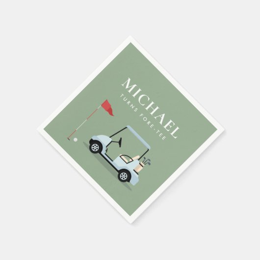 Golf Feestservetten Servet (Hoek)