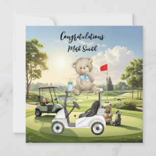 Golf Felicitaties voor Baby Golfer Het is een Jong Kaart