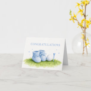 Golf Felicitaties voor Baby Golfer Het is een Jong Kaart