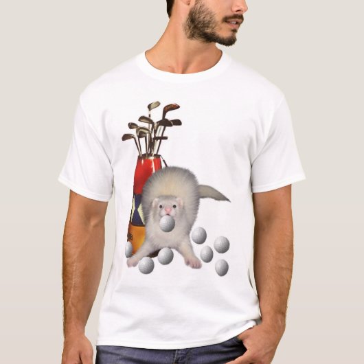 Golf Ferret T-shirt (Voorkant)