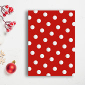 Golf Festive Holiday Party Joy Typography Red Kaart