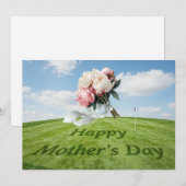 Golf Fijne Moederdag op golfbaan (Voorkant / Achterkant)