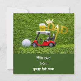 Golf Fijne Vaderdag  Kaart