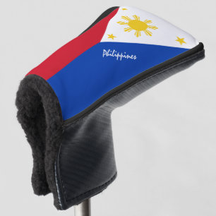 Golf Filipijnen & vlag/Golf Clubs Hoesjes Golfheadcover