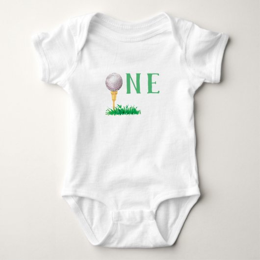 Golf First Birthday Shirt (Voorkant)