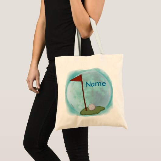 Golf Flag boodschappentas Tote Bag (Voorkant (product))