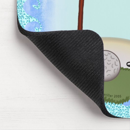 Golf Flag Muismat (Hoek)