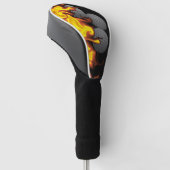 Golf Flames Golfheadcover (Schuin)