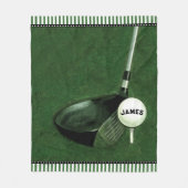 Golf Fleece Deken (Voorkant)