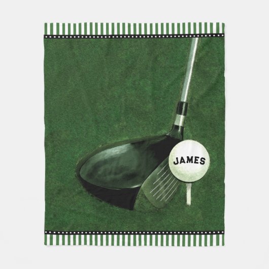 Golf Fleece Deken (Voorkant)