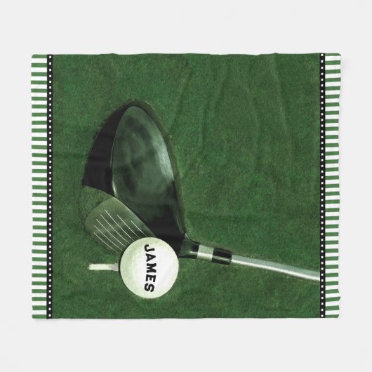 Golf Fleece Deken (Voorkant (Horizontaal))