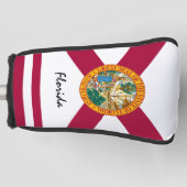 Golf Florida & Florida vlag/Golf Clubs Hoesjes Golfheadcover (Voorkant)