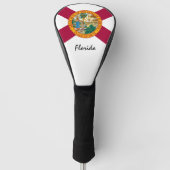 Golf Florida & Florida vlag/Golf Clubs Hoesjes Golfheadcover (Voorkant)