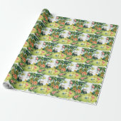 Golf Florida thema flamingo pensioen Cadeaupapier (Uitgerold)