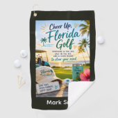 Golf Florida thema Golfhanddoek (Insitu)