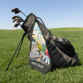 Golf Florida thema Golfhanddoek (Groen)