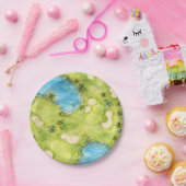 Golf Florida thema Papieren Bordje (Feest)