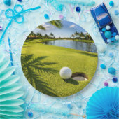 Golf Florida thema  Papieren Bordje (Feest)