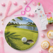 Golf Florida thema  Papieren Bordje (Feest)