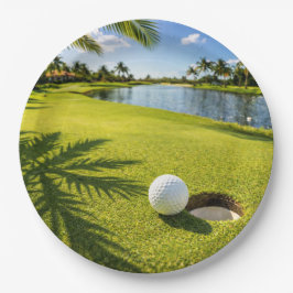 Golf Florida thema  Papieren Bordje