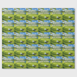 Golf Florida Thema Verjaardag Cadeaupapier