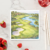 Golf Florida Themade servetten (Insitu)