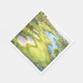 Golf Florida Themade servetten (Hoek)