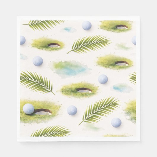 Golf Florida Themade servetten (Voorkant)