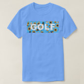 Golf Flower T-shirt (Design voorkant)