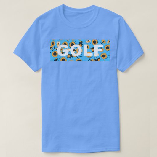 Golf Flower T-shirt (Design voorkant)