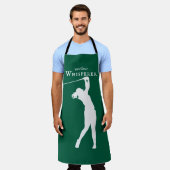 Golf Fluisteraar Schort - Aanpasbare Golfer Citaat (Gedragen)