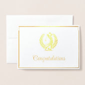 Golf Folie Kaarten (Voorkant met envelop)