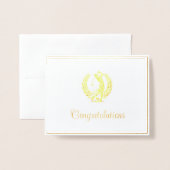 Golf Folie Kaarten (Voorkant met envelop)