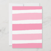 Golf Fore Birthday Girl Golf 4th Birthday Party Kaart (Achterkant)