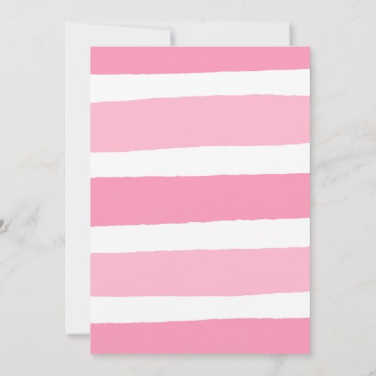 Golf Fore Birthday Girl Golf 4th Birthday Party Kaart (Achterkant)