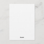 Golf Fore The Girls Cute Funny Golfing Ladies Kaart (Achterkant)