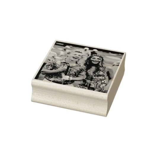 Golf Foto Aanpassen Personaliseer Rubberstempel (Stempel)