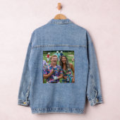 Golf Foto Aanpassen Personaliseren Denim Jacket (Hangar)