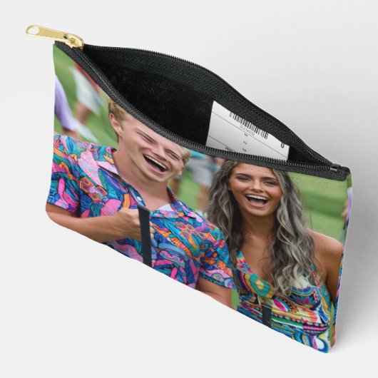 Golf Foto Aanpassen Personaliseren Etui (Open)
